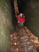 Stahltreppe in der Felsengasse